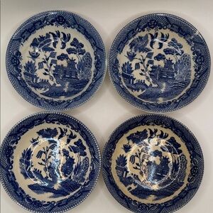 Vintage Blue Willow China from Japan